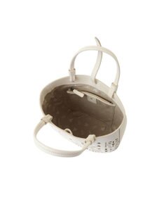 genten セイル カットワーク 手提げバッグ