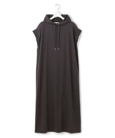 23区 L 【SLOW/一部店舗限定】コットンライクテリー フーディー ワンピース