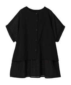 Green Parks インド綿　ＳＥＴ２点レイヤード風ブラウス