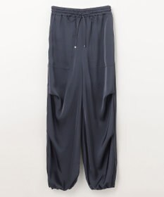 GRACE CONTINENTAL サテンワークパンツ