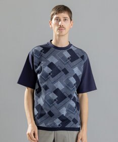 JOSEPH HOMME ファインジャガードブロック　Tシャツ