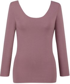 Wing あったかインナー 綿100％(肌側) アウターにひびきにくい ムレにくい 【綿の贅沢ここちフラット】 8分袖 長袖 秋 冬 EL4871 ウイング／ワコール