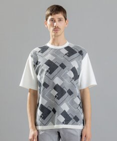 JOSEPH HOMME ファインジャガードブロック　Tシャツ