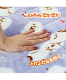 Mother garden しろたん 敷パッド 《シマエナガ》 100×200cm