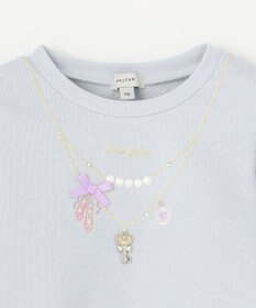 ANY KIDS 【らくっトレーナー】裏毛 ネックレス トレーナー