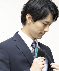 UNBILLION Otias コードバン調牛革バイカラーコインケース