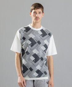 JOSEPH HOMME ファインジャガードブロック　Tシャツ