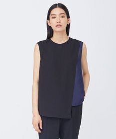 ICB 【Saki Tanakaさんコラボ】コラボプリント ノースリーブブラウス