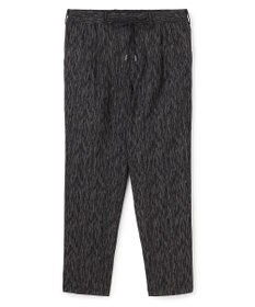 JOSEPH HOMME 【新素材】ブラッシュストロークジャガード　　ドロスト付タック入りテーパードパンツ / PEGG TUCK