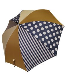 +RING レディース向け プラスリング 長傘 60cm BRN T1212