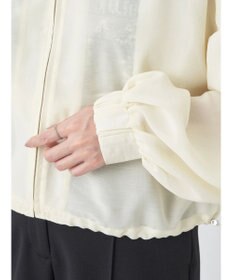 earth music&ecology シアーフードブルゾン