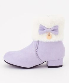 ANY KIDS フェイク ファー ブーツ