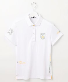 23区GOLF 【WOMEN】【吸水速乾/UVカット】グラフィカルポロシャツ