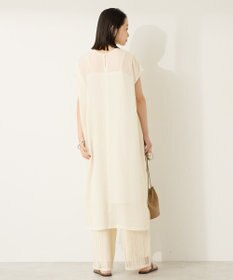 AMERICAN HOLIC ポコポコノースリーブワンピース【インナー付き】