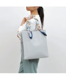 UNBILLION cachecache ビッグスカーフ付きサイド結びトート