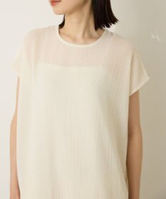 AMERICAN HOLIC ポコポコノースリーブワンピース【インナー付き】