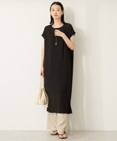 AMERICAN HOLIC ポコポコノースリーブワンピース【インナー付き】