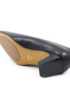 APOM イタリアンカーフ スクエアトゥパンプス 45