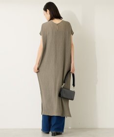 AMERICAN HOLIC ポコポコノースリーブワンピース【インナー付き】