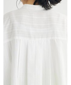 Green Parks カラミバンドカラーシャツ