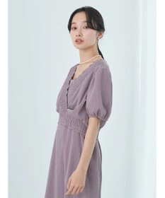 earth music&ecology ＳＥＴ２点カシュクールプルオーバー＋ワンピース