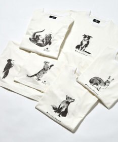 JOSEPH ABBOUD MOUNTAIN 【日本製・アーティストコラボレーション】プレーティング天竺Tシャツ