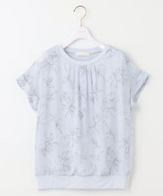 ANY SIS シフォンかぶせ ブラウス