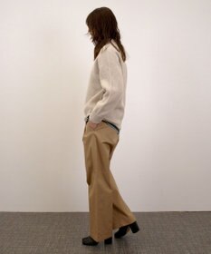 J.PRESS YORK STREET 【UNISEX】ウールカシミヤ スキッパーニットポロシャツ