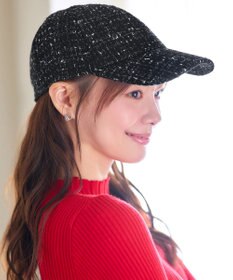 Tiaclasse ツイードキャップ