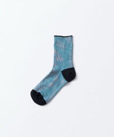 TRICOTE MOIRE LINK SOCKS／モアレリンクソックス