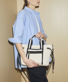 TOPKAPI 【新色追加】【TREASURE TOPKAPI】ネオプレン フロントポケット 2way ショルダー付き ミニトートバッグ