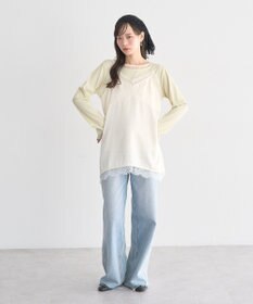 earth music&ecology マルチクロシェスカーフ