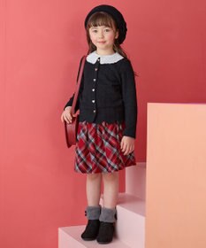 ANY KIDS チェック柄 スカパン