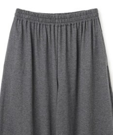 uncrave プレーンジャージー ギャザーパンツ