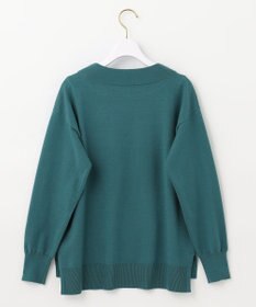 ANY SIS 【洗える】サイドケーブルカラー ニット