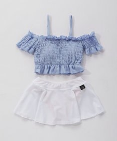 OP／FILA 【repipi armario】オフショルトップスセパレート水着