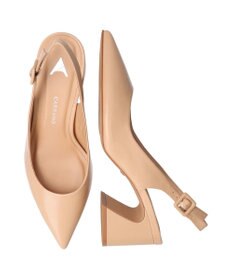 INTER-CHAUSSURES 【CARRANO】ポインテッドバックストラップパンプス