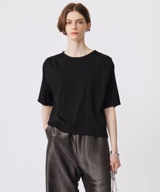 ICB 【接触冷感・UVケア・洗える】 ハイツイストスムース デザインカットソー