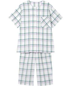 ワコール／睡眠科学 パジャマ 5分袖 半袖 7分丈 綿混ローン素材 レディース YDT143 睡眠科学／ワコール