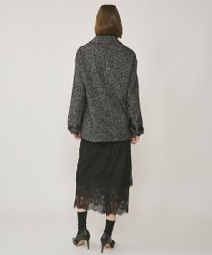 GRACE CONTINENTAL ヘリンボーンツイードジャケット