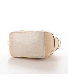 UNBILLION cachecache ポリプロピレンシートラティスバッグ