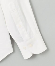 GOTAIRIKU 春夏向け【形態安定】SUMMERPREMIUMPLEATS_スナップダウンカラー _織柄_ 長袖ドレスシャツ(26年モデル)