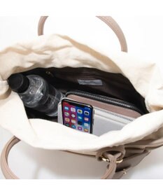 UNBILLION cachecache ポリプロピレンシートラティスバッグ