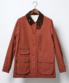 JOSEPH ABBOUD MOUNTAIN 【軽量/ワックスコーティング・テ―ム・ヤルビー氏コラボ】ワックスクロス プリント ブルゾン