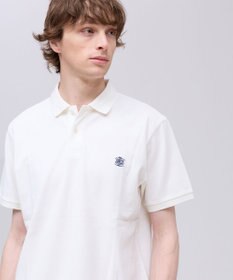 J.PRESS MEN コットンカノコオーバーダイ ポロシャツ