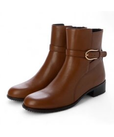 ing <ing>【WEB限定】ベルトデザインミドルブーツ