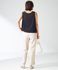 ANY SIS 【洗える】サテン2WAY タンクトップ