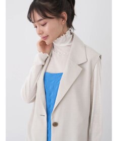 earth music&ecology バックデザインジレ