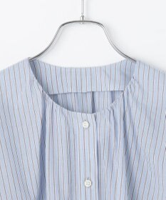 #Newans 【金子綾さんインスタライブご紹介アイテム】マルチストライプノースリーブシャツ