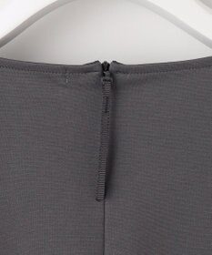 自由区 L クリアコットンポンチペプラム カットソー